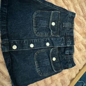 Re-done a line retro denim re-done